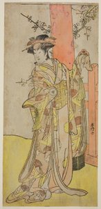 1787 年 3 月在 Kiri 剧场（？）上演的《宫古道弥生之渡》（？ 作者 胜川俊康®̄