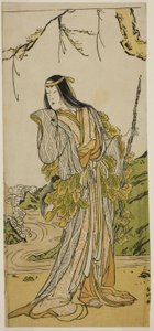 1785 年 11 月在桐剧场演出的《大东山古集源氏》中饰演 Yamauba 的演员濑川菊之条三世 作者 胜川俊康®̄