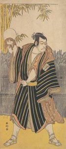 歌舞伎演员 Ichikawa Danjuro V, 约。1788-90. 作者 胜川俊子