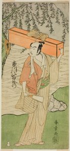 1769年2月在中村剧场（？）演出的《曾我莫言爱吾若松》（？ 作者 胜川俊章