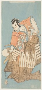 中村中藏一世在话剧 "源氏的顶点 "中饰演大田太郎。 作者 胜川俊章