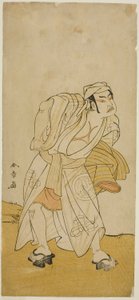 扮演不明角色的演员中村祐五郎二世 作者 胜川俊章