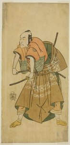 1768 年二月在市村剧场（？）演出的《曾我大牟加师》（？ 作者 胜川俊章
