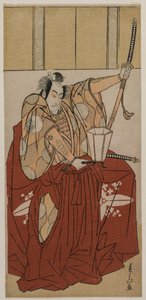 Ichikawa Monnosuke II 饰浦部之助 作者 胜川顺山