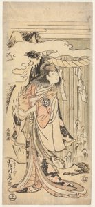 女性角色的演员 作者 葛饰北斋