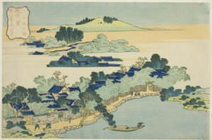 久米村的竹林（久米村之竹），选自 "琉球八景 "系列 作者 葛饰北斋