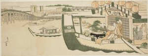 隅田川泛舟派对 作者 葛饰北斋