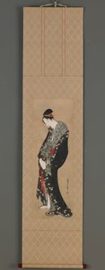 宫女，江户时期，约1796-1798年。 作者 葛饰北斋