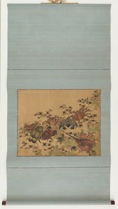 甲壳类动物，江户时期，1825-1830。 作者 葛饰北斋