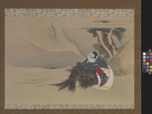 匆匆采集者之梦（水墨、绢本设色） 作者 葛饰北斋