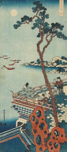 《中日诗歌真镜》系列印刷 作者 葛饰北斋