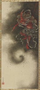 雷神，江户时代 作者 葛饰北斋