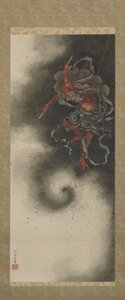 雷神，江户时代 作者 葛饰北斋