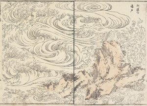 惠而浦和慈悲，1817年 作者 葛饰北斋