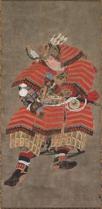 义勇作为战士，十九世纪。 作者 葛饰北斋
