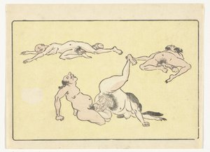 男女交配
大尾巴