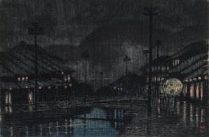 但马木之崎的傍晚雨