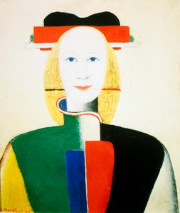 梳子女孩（1932-1933） 作者 卡齐米尔·塞韦里诺维奇·马列维奇
