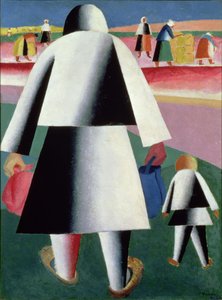 到了收获，玛莎和万卡，1928年
