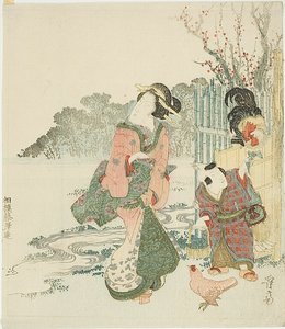 喂养公鸡 作者 京西铁