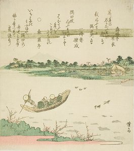 渡船横渡隅田川 作者 京西铁