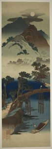山间满月