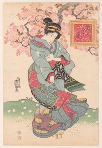春雨中的美人
璧人春之风（标题见实物） 作者 京西铁