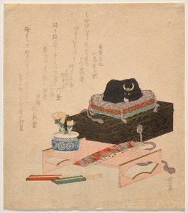 抚摸陶牛的静物（Nade?） 作者 京西铁