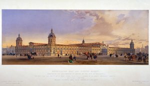 史密斯菲尔德市场，伦敦市，1868年。                                                