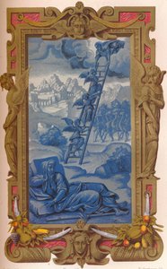 雅各布的梦，16世纪，1849年。 作者 凯勒霍芬