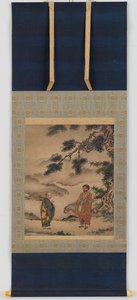 室町时代，1473-1523年，云门文彦和法彦文益的相遇。 作者 正庆健子