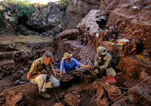 南非约翰内斯堡附近的德里莫兰遗址，200 万年前的类人猿 作者 肯尼思·加勒特