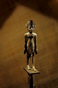 法老像银杖，KV 62，2007 年（照片） 作者 肯尼思·加勒特