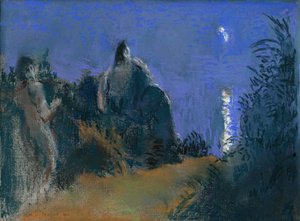 Clair de lune sur la mer 海上的月光，1941年。