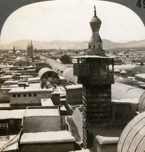 1900年代叙利亚大马士革。