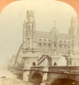 凯撒桥（Kaiser Bridge），德国汉堡，1896年。