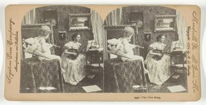 新歌》，1899年。 作者 Keystone View公司