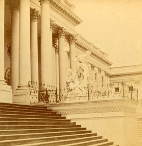参议院前线，华盛顿特区》，约1900年。  