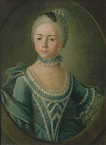 伯爵夫人Sophie Matiuskina（1755-1796），肖像，1763年