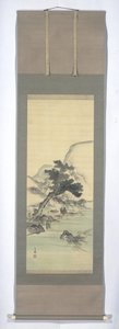 风景中的文人 作者 岸氏岸