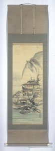 风景中的文人 作者 岸氏岸