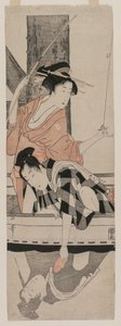 船中情侣 作者 北川宇多郎