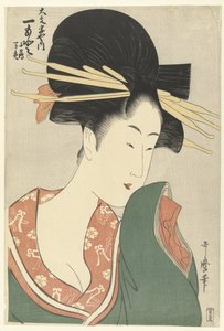 大文字屋的宫廷式瞳本
大文字屋内人本（物件上的标题） 作者 北川宇多郎