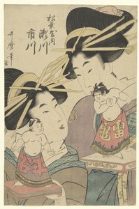 艺伎与相扑 作者 北川宇多郎