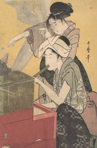 在厨房里，约1794-95。