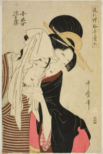 小春和次平，选自 "宇田麿风格的时尚图案（龙子宇田麿图案）"系列 作者 北川宇多郎