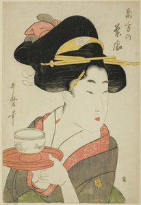 南方茶馆 作者 Kitagawa Utamaro