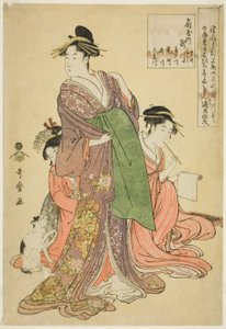 荻屋泷川（荻屋内泷川、尾波、面波、如川、花道、姬川、熊川） 作者 北川宇多郎