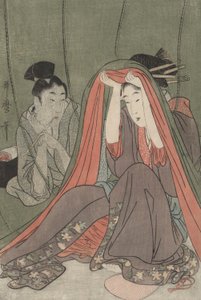 蚊帐 作者 Kitagawa Utamaro