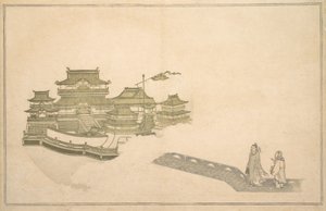 1789年8月，月亮中的宫殿。 作者 北川宇多郎
